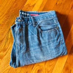 IZOD Slim Straight Fit Blue Denim Jeans